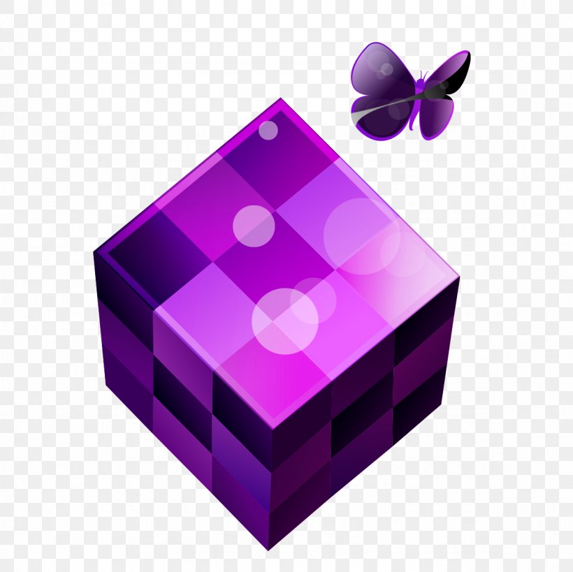 Rubiks Cube, PNG, 1181x1181px, Cube, Creativity, Designer, Magenta, Purple Download Free