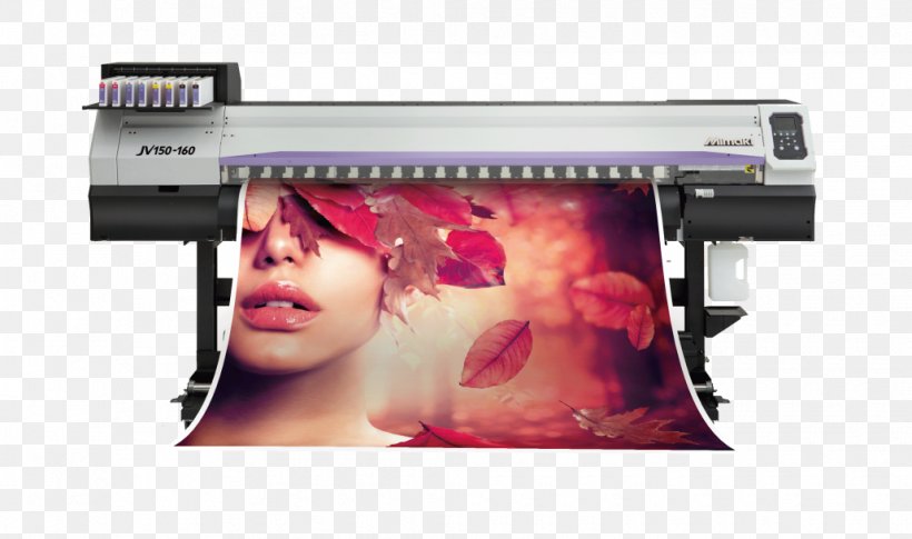 Wide-format Printer Inkjet Printing Dye-sublimation Printer, PNG, 1030x610px, Wideformat Printer, Color Printing, Dyesublimation Printer, Electronic Device, Gamut Download Free