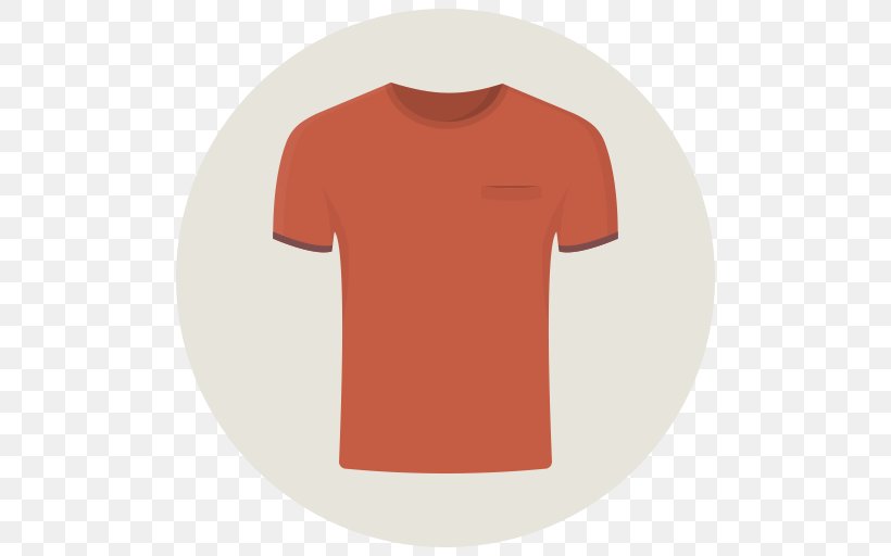 T-shirt Shoulder Sleeve, PNG, 512x512px, Tshirt, Brand, Joint, Neck, Orange Download Free