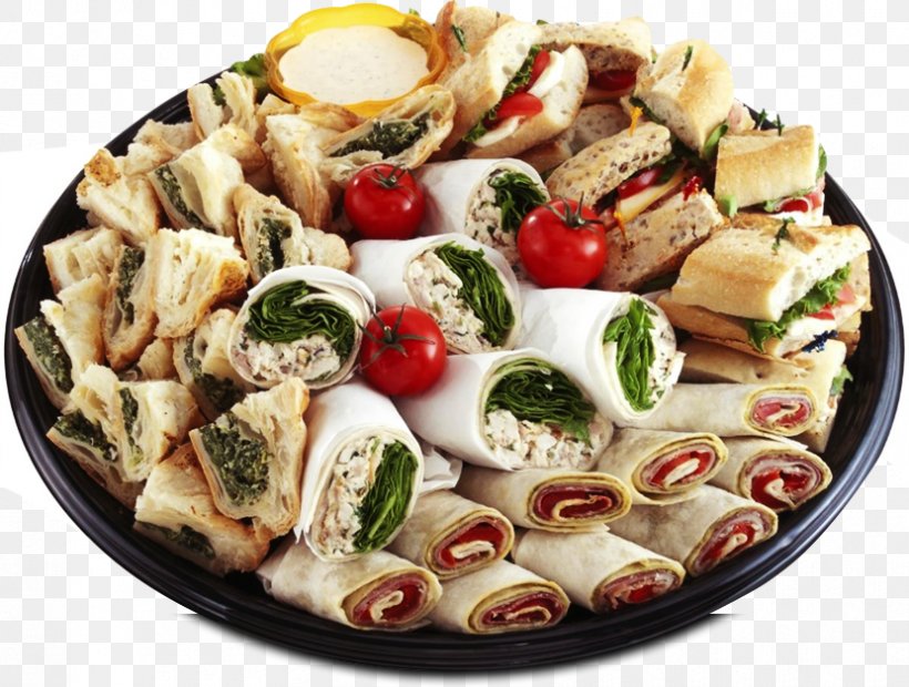 Hors D'oeuvre Canapé Take-out Submarine Sandwich Bob's Pizza And Subs, PNG, 830x628px, Takeout, Appetizer, Catering, Cuisine, Dish Download Free