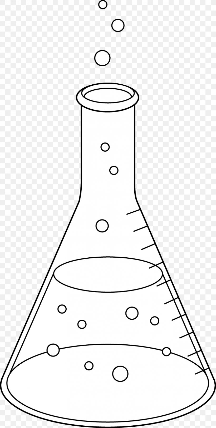Laboratory Flasks Beaker Chemistry Clip Art, PNG, 830x1648px, Laboratory Flasks, Area, Beaker, Black And White, Bunsen Burner Download Free
