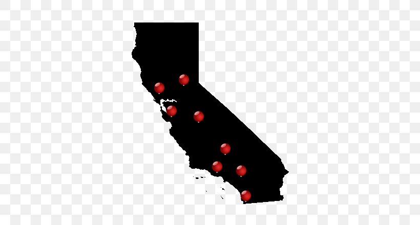 California Vector Graphics Map Stock Photography Illustration, PNG, 618x440px, California, Black, Map, Photography, Red Download Free