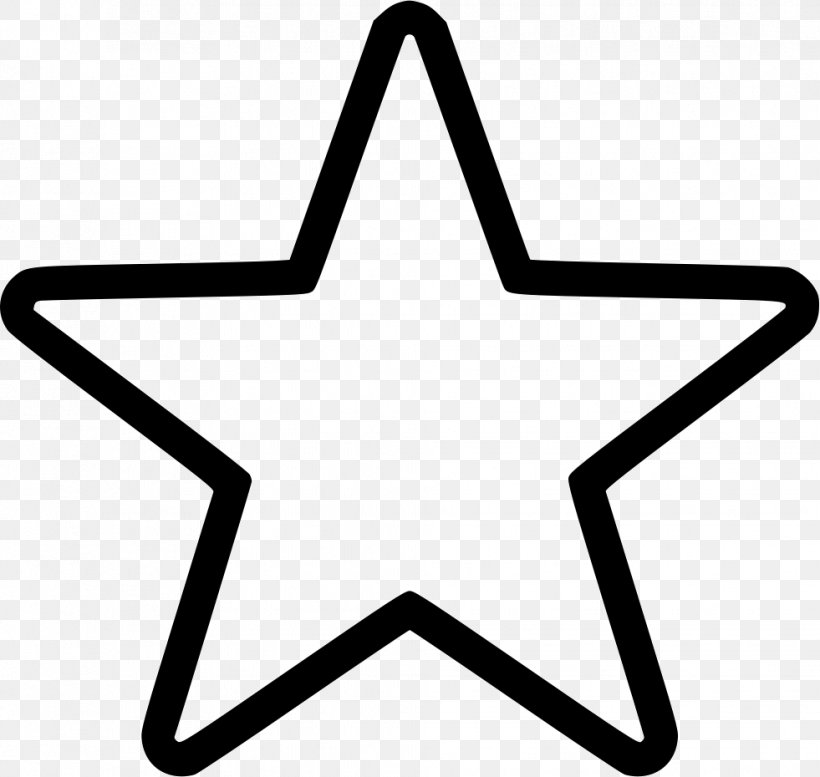Clip Art, PNG, 981x930px, Star, Area, Black And White, Fivepointed Star, Nautical Star Download Free