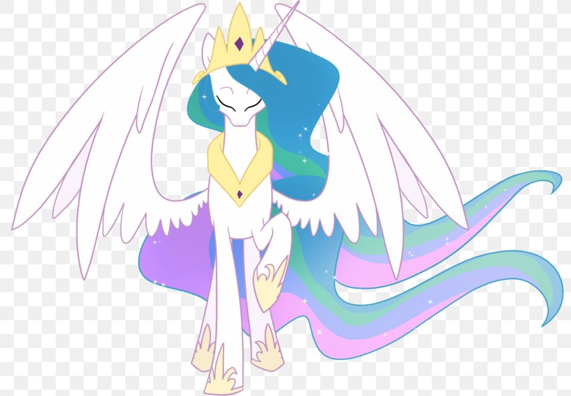 My Little Pony Princess Celestia Horse Winged Unicorn, PNG, 800x569px, Watercolor, Cartoon, Flower, Frame, Heart Download Free