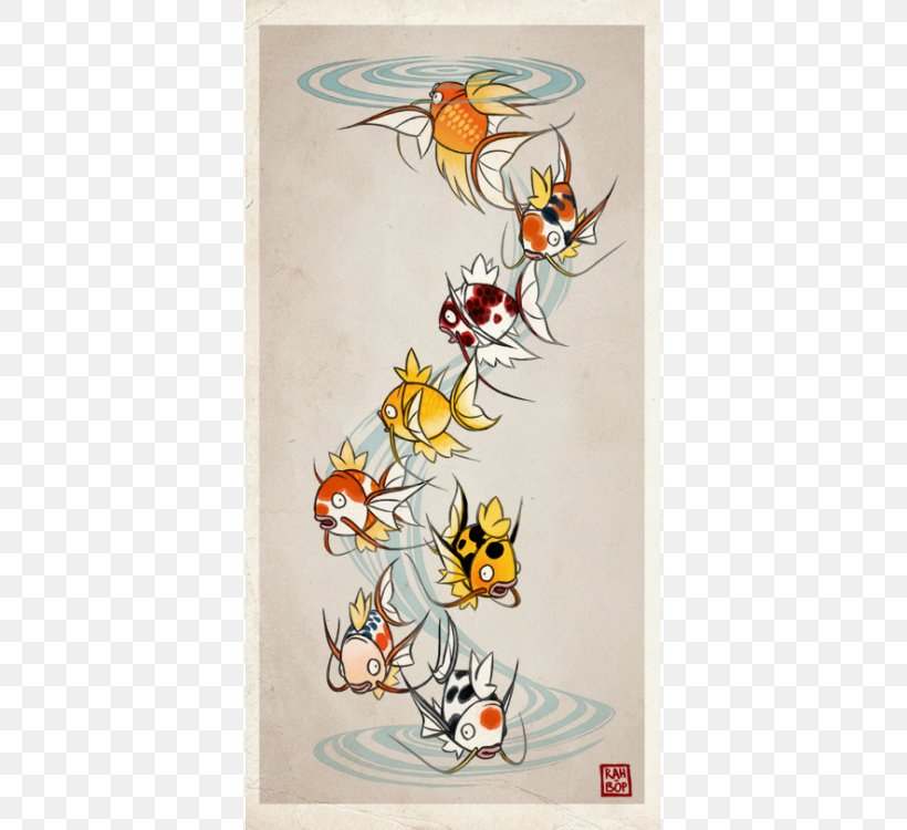Pokémon GO Eevee Magikarp, PNG, 500x750px, Pokemon, Arceus, Art, Artwork, Butterfly Download Free