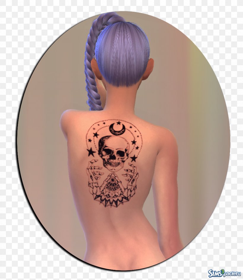 The Sims 3 The Sims 4 Tattoo Human Back Expansion Pack, PNG, 843x972px, Sims 3, Back, Capelli, Clothing, Dress Download Free