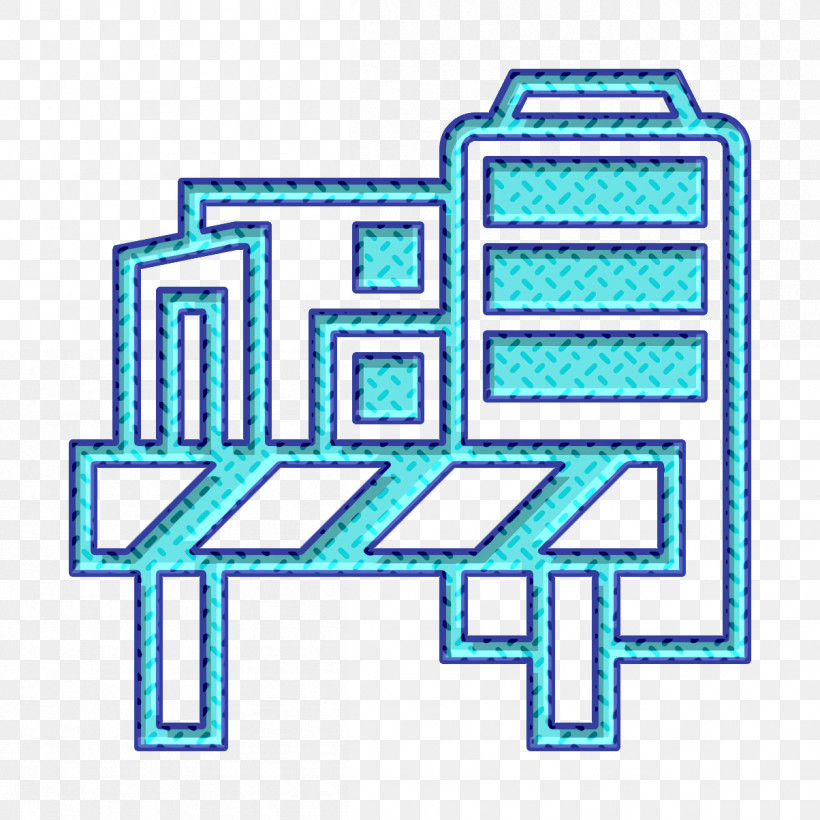 Barrier Icon Architecture Icon Construction Site Icon, PNG, 1204x1204px, Barrier Icon, Aqua, Architecture Icon, Construction Site Icon, Electric Blue Download Free