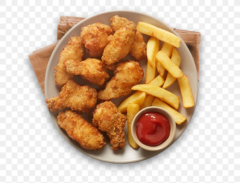 French Fries Crispy Fried Chicken McDonald's Chicken McNuggets Chicken Fingers Chicken Nugget, PNG, 719x624px, French Fries, American Food, Buffalo Wing, Chicken, Chicken And Chips Download Free