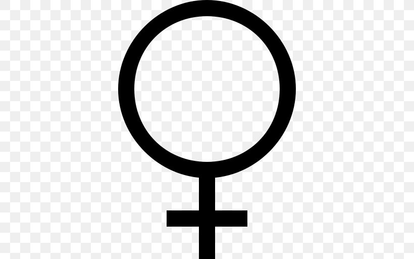 Planet Symbols Símbolo De Venus Gender Symbol, PNG, 512x512px, Planet Symbols, Area, Astrology, Black And White, Body Jewelry Download Free