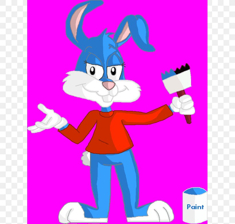 Babs Bunny Rabbit Animated Cartoon Fifi La Fume Buster Bunny, PNG, 629x784px, Babs Bunny, Animated Cartoon, Art, Artist, Buster Bunny Download Free
