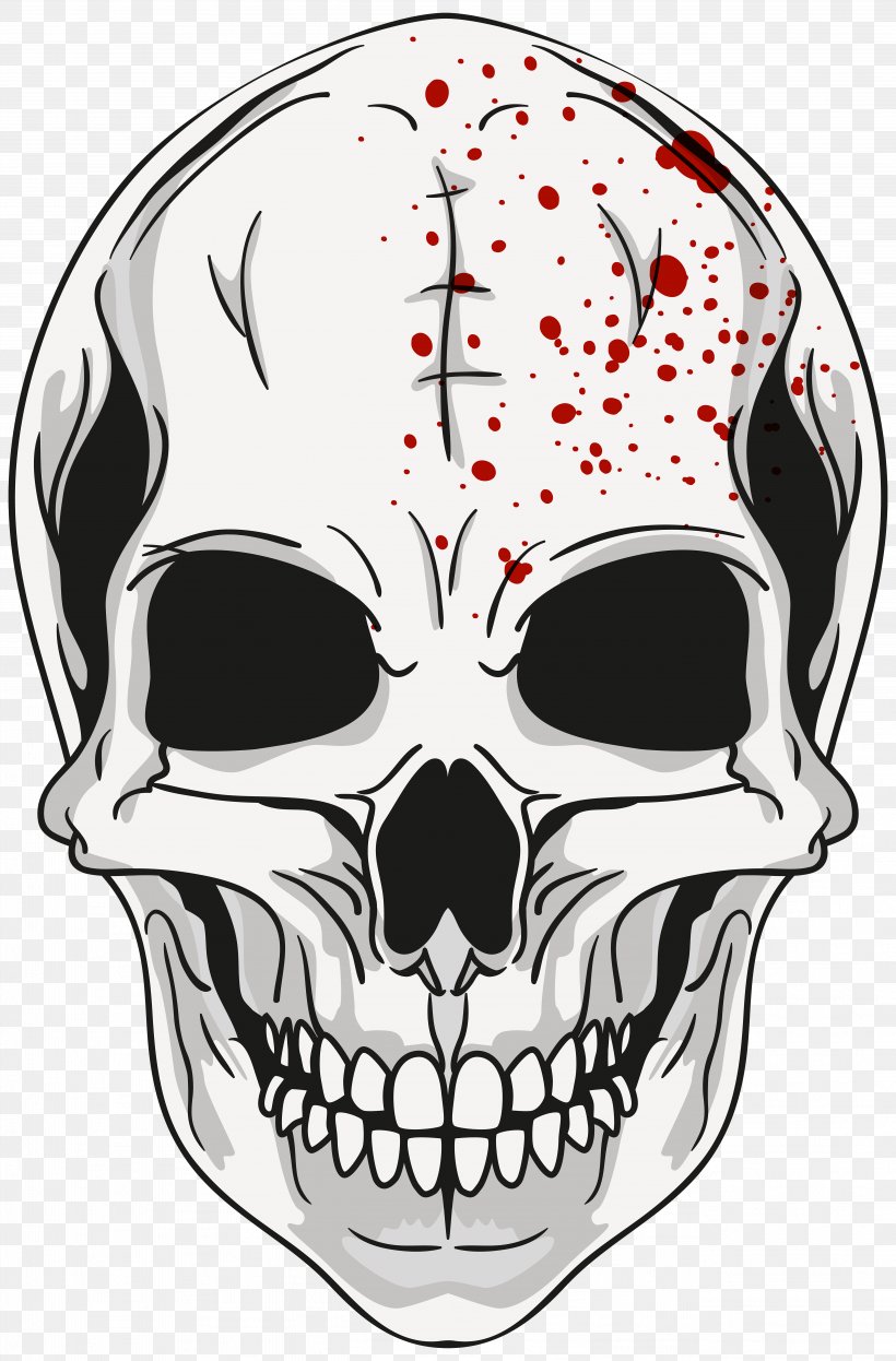 Calavera Skull Clip Art, PNG, 5263x8000px, Calavera, Bone, Drawing, Face, Fictional Character Download Free