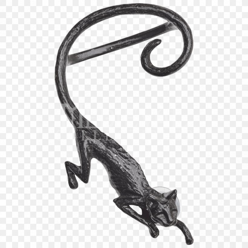 Cat Sìth Earring Kitten Black Cat, PNG, 838x838px, Cat, Black And White, Black Cat, Carnivoran, Cat Like Mammal Download Free