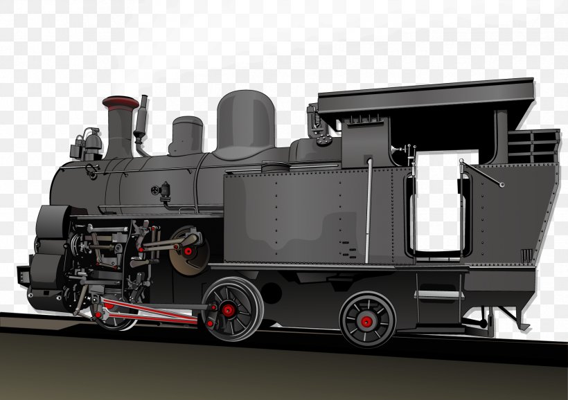 Steam Engine Train Industrial Revolution Locomotive Transport, PNG, 1753x1237px, Steam Engine, Auto Part, Automotive Design, Automotive Exterior, Automotive Tire Download Free