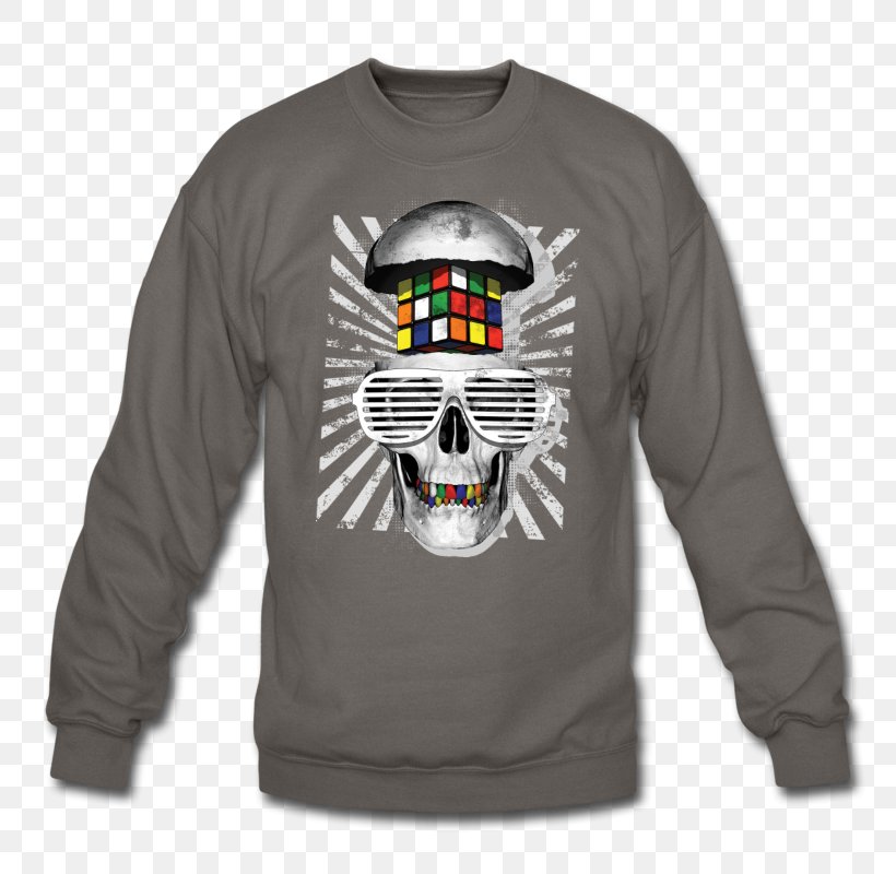 T-shirt Hoodie Rubik's Cube Sweater, PNG, 800x800px, Tshirt, Brand, Clothing, Designer, Fashion Download Free