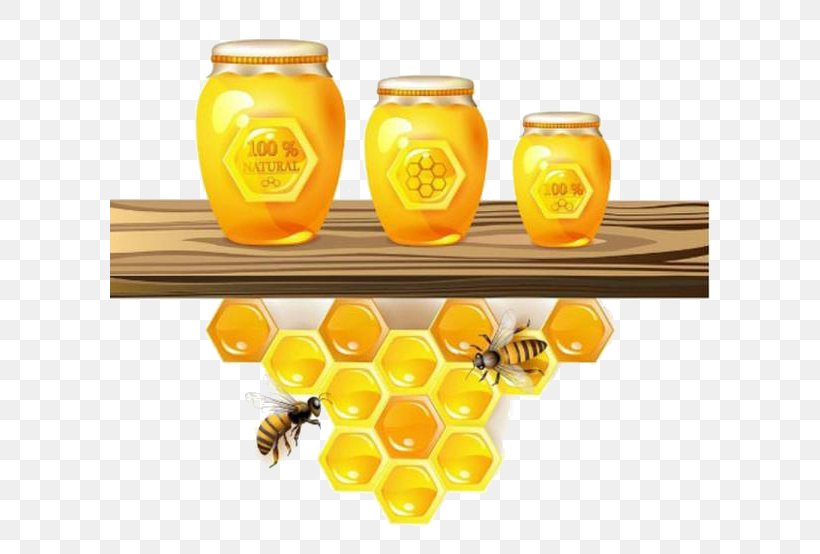 Lekach Diples Bee Honey Clip Art, PNG, 600x554px, Lekach, Bee, Breakfast Cereal, Can Stock Photo, Diples Download Free