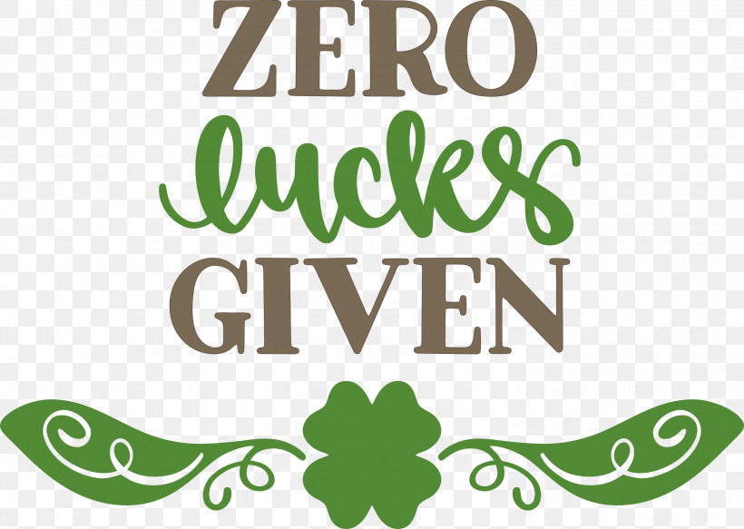 Zero Lucks Given Lucky Saint Patrick, PNG, 3000x2134px,  Download Free