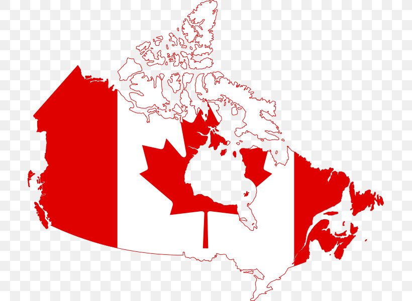 Flag Of Canada Map Clip Art, PNG, 709x600px, Canada, Area, Art, Blank Map, Fictional Character Download Free