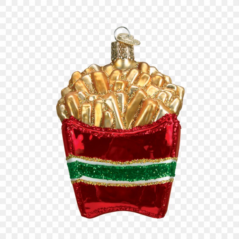French Fries Christmas Ornament Christmas Decoration Glass, PNG, 950x950px, French Fries, Advent Calendars, Ceramic, Christmas, Christmas And Holiday Season Download Free