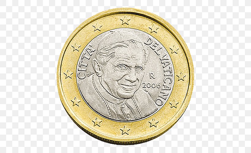 Vatican City European Union Vatican Euro Coins 1 Euro Coin, PNG, 500x500px, 1 Euro Coin, 2 Euro Coin, 5 Cent Euro Coin, 50 Cent Euro Coin, Vatican City Download Free