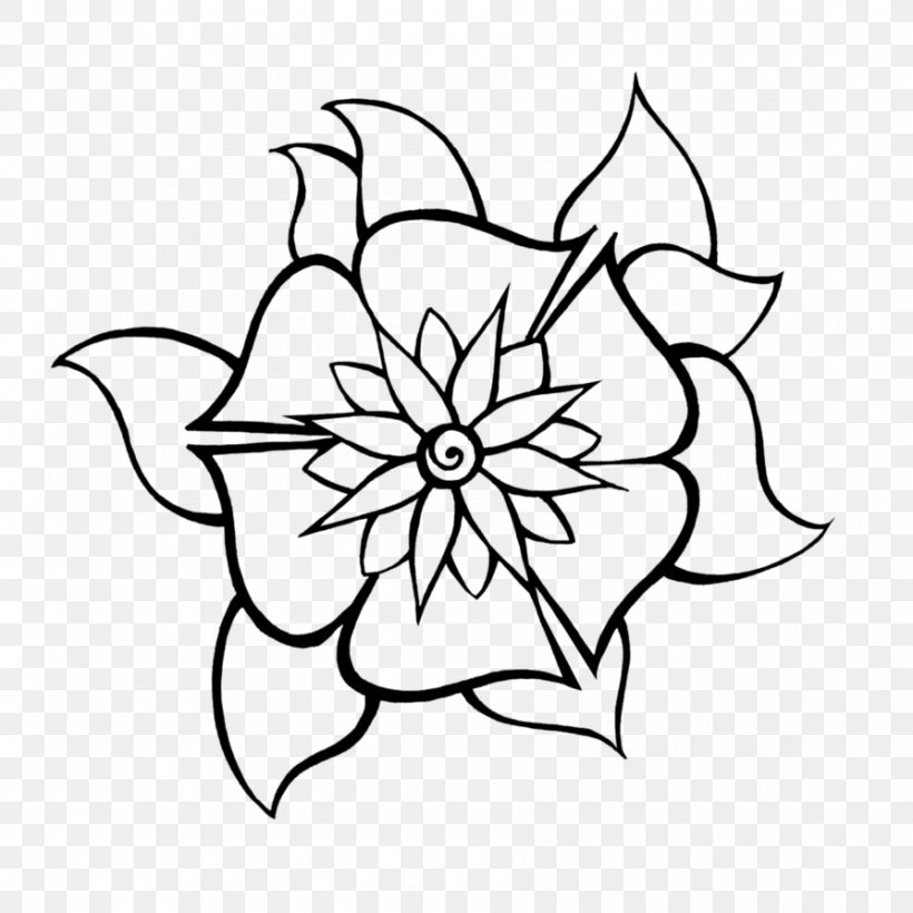 Drawing Line Art Flower Visual Arts, PNG, 894x894px, Drawing, Art, Artwork, Black, Black And White Download Free