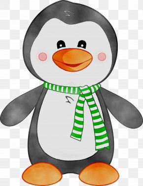 The Penguin In The Snow Drawing Cuteness Clip Art PNG