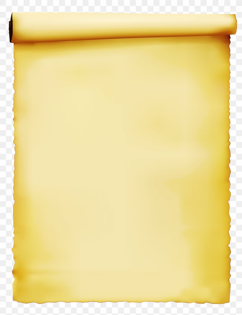 Yellow Scroll Rectangle, PNG, 2307x2999px, Yellow, Rectangle, Scroll Download Free