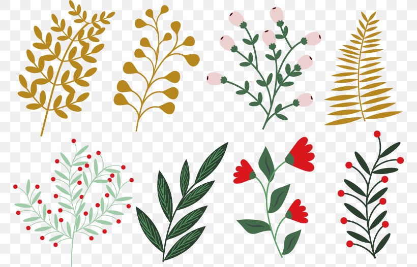 Leaf Green Winter Plant Euclidean Vector, PNG, 768x526px, Leaf, Art, Branch, Christmas, Christmas Decoration Download Free