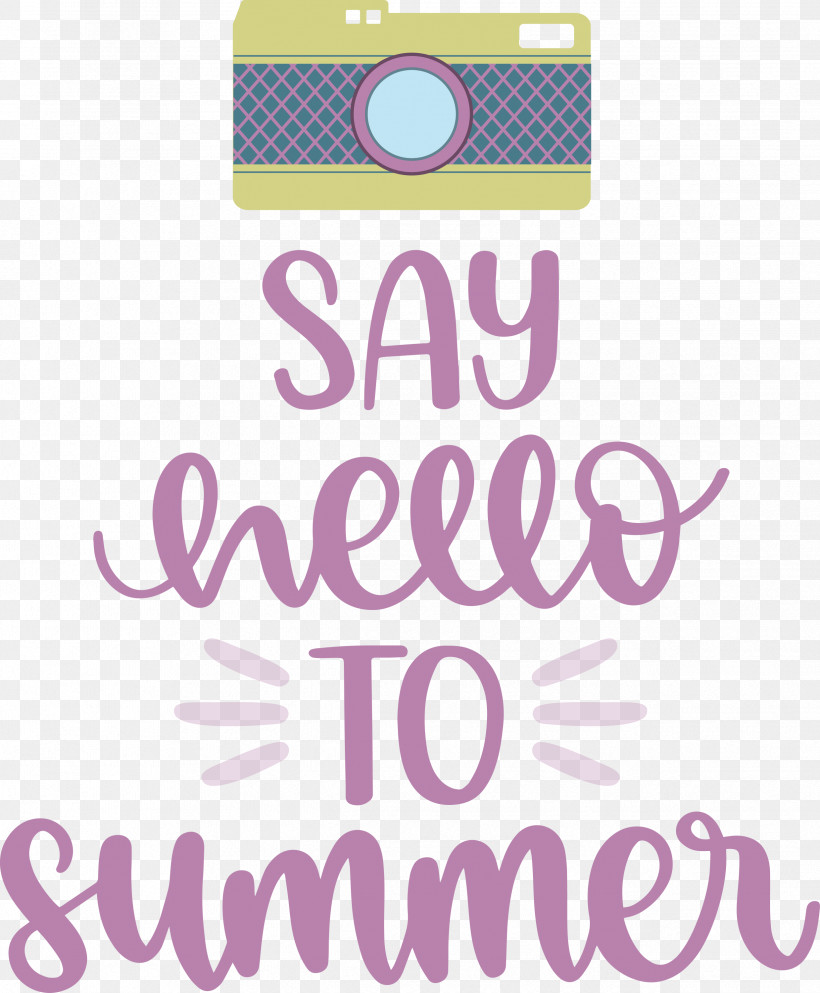 Say Hello To Summer Summer Hello Summer, PNG, 2477x3000px, Summer, Geometry, Hello Summer, Line, Logo Download Free