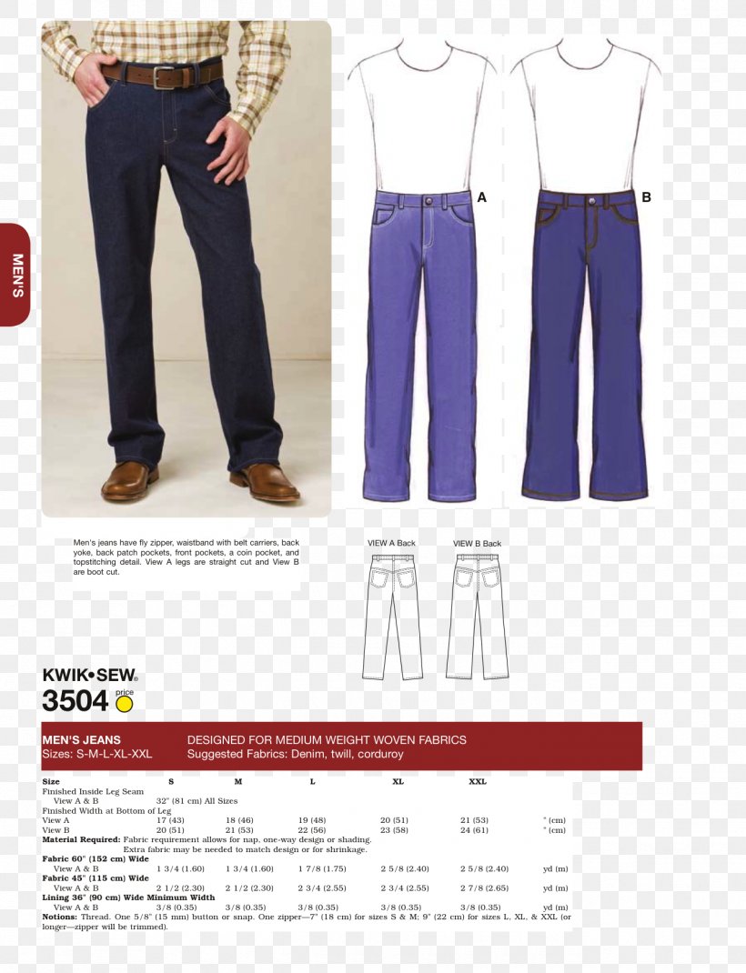 Jeans Sewing Clothing Sizes Pants Pattern, PNG, 1350x1763px, Jeans, Abdomen, Burda Style, Clothing, Clothing Sizes Download Free