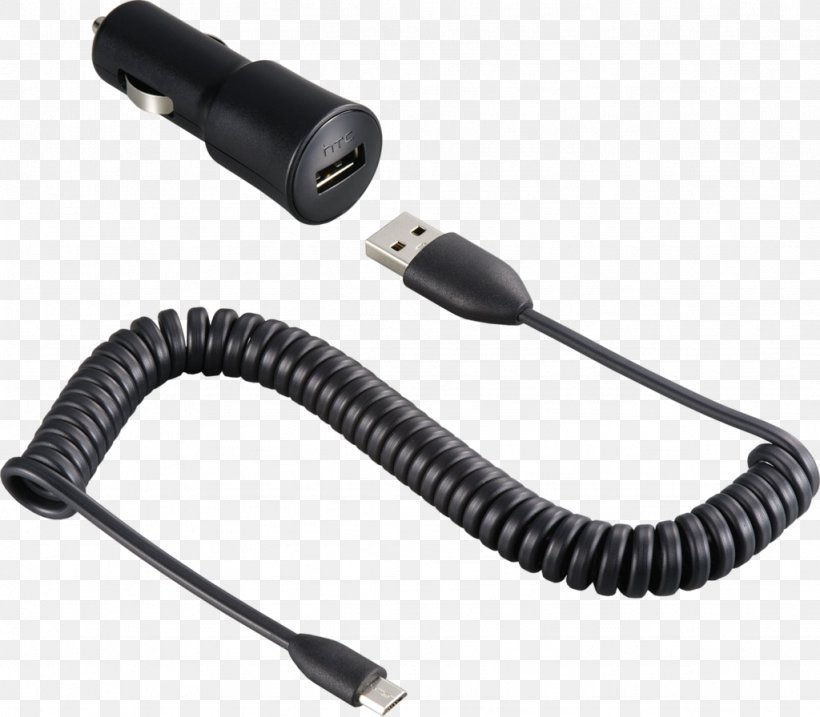 Battery Charger HTC One Micro-USB, PNG, 1024x896px, Battery Charger, Ac Adapter, Adapter, Cable, Cigarette Lighter Receptacle Download Free