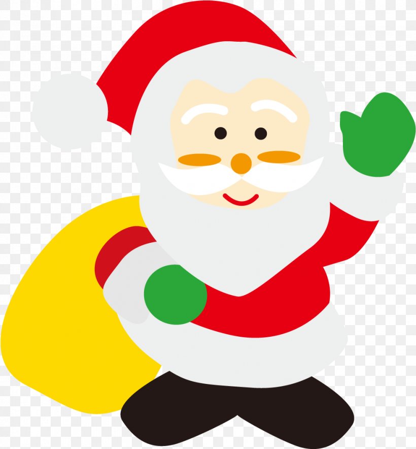 Santa Claus, PNG, 979x1056px, Cartoon, Christmas, Pleased, Santa Claus Download Free