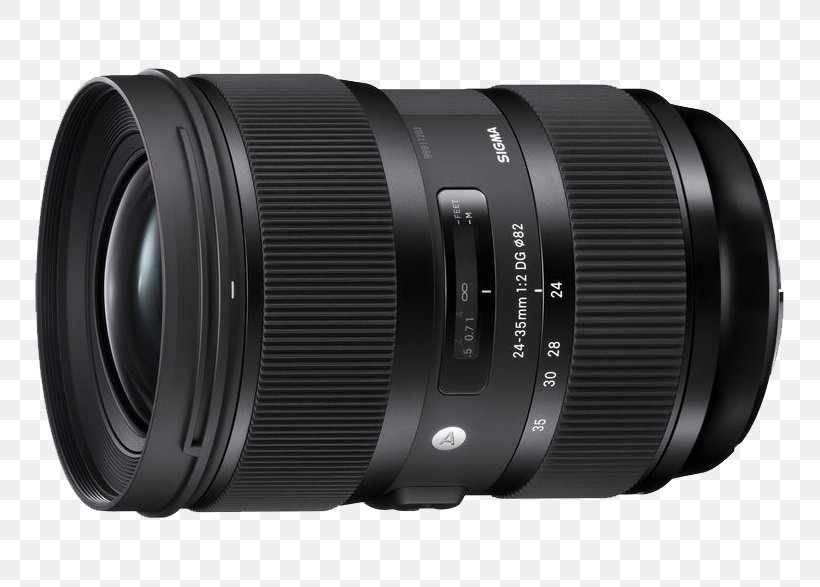 Sigma 24-35mm F2 DG HSM Art Sigma Corporation 35mm Format Camera Lens Full-frame Digital SLR, PNG, 750x587px, 35mm Format, Sigma Corporation, Camera, Camera Accessory, Camera Lens Download Free