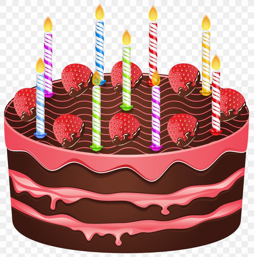 Happy Birthday Cake Graphic · Creative Fabrica