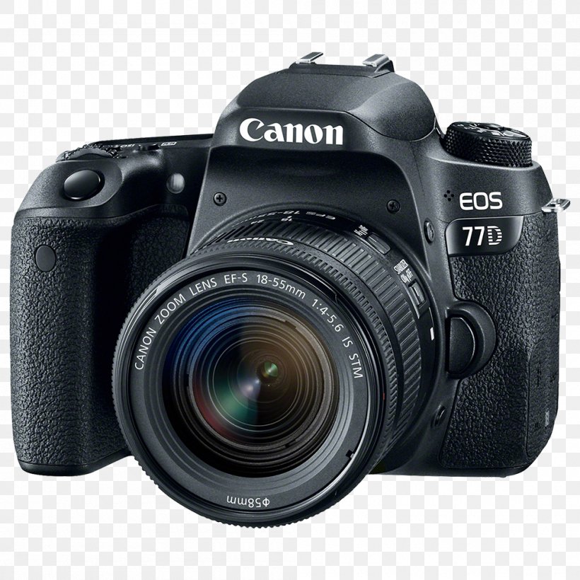 Canon EOS 800D Canon EOS 77D Canon EOS 200D Canon EOS 70D Canon EF-S 18–55mm Lens, PNG, 1000x1000px, Canon Eos 800d, Camera, Camera Accessory, Camera Lens, Cameras Optics Download Free