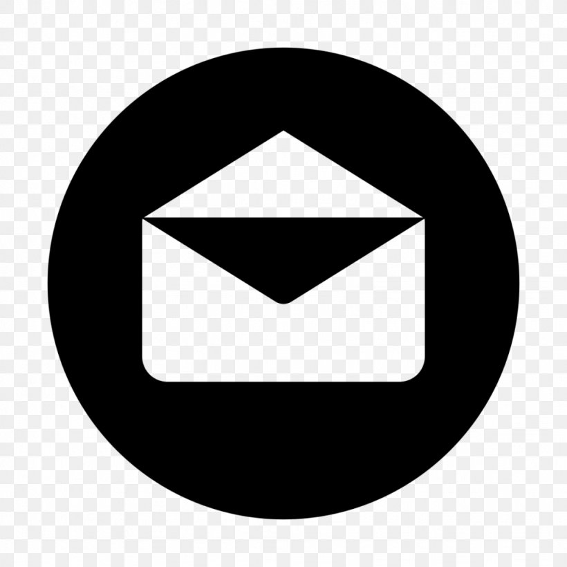 Email Symbol, PNG, 1024x1024px, Email, Black And White, Blind Carbon Copy, Brand, Email Address Download Free