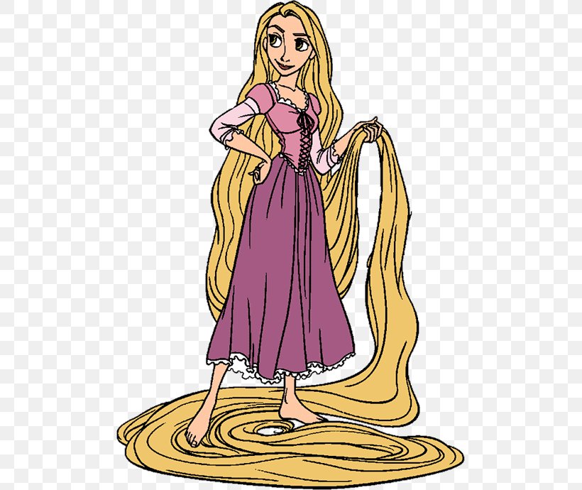 Rapunzel Tangled: The Video Game YouTube Clip Art, PNG, 491x690px, Watercolor, Cartoon, Flower, Frame, Heart Download Free