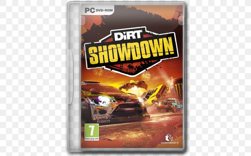 Dirt: Showdown Colin McRae: Dirt Xbox 360 Dirt 4 PlayStation 3, PNG, 512x512px, Dirt Showdown, Brand, Cheating In Video Games, Codemasters, Colin Mcrae Dirt Download Free