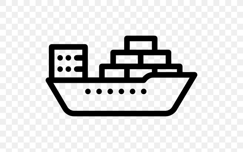 Freight Transport Cargo Ship Freight Forwarding Agency, PNG, 512x512px, Freight Transport, Area, Auto Part, Black And White, Business Download Free