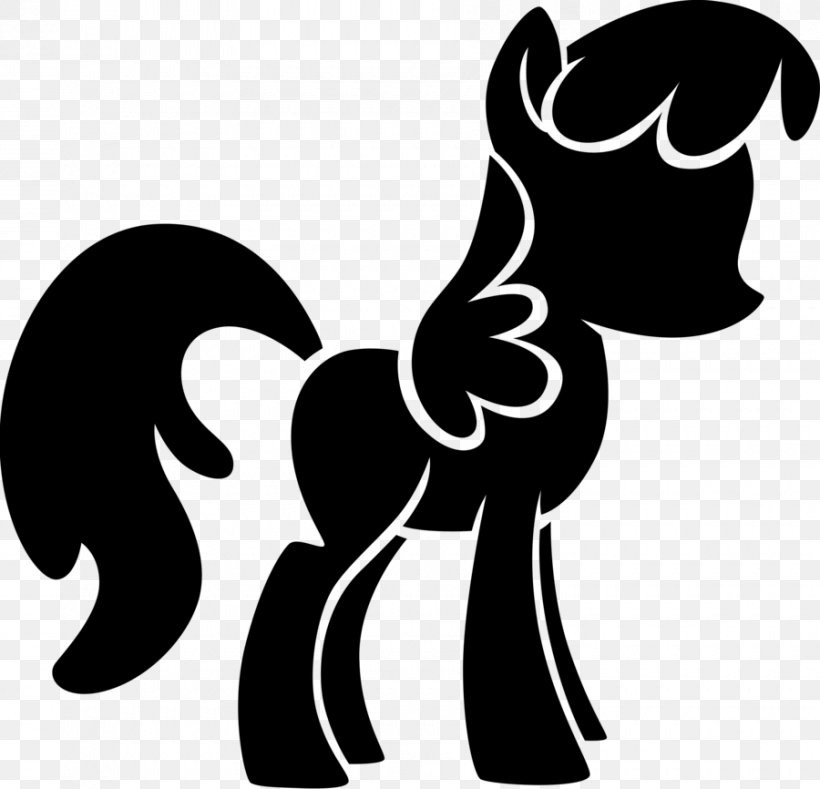 Paper Pony Stencil Art, PNG, 900x866px, Paper, Animation, Art, Black, Black And White Download Free