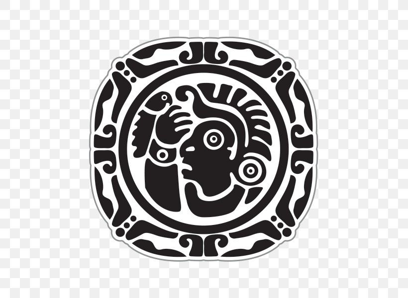 Decal Sticker Engraving Maya Civilization Pattern, PNG, 600x600px, Decal, Aztec, Black, Black And White, Brand Download Free