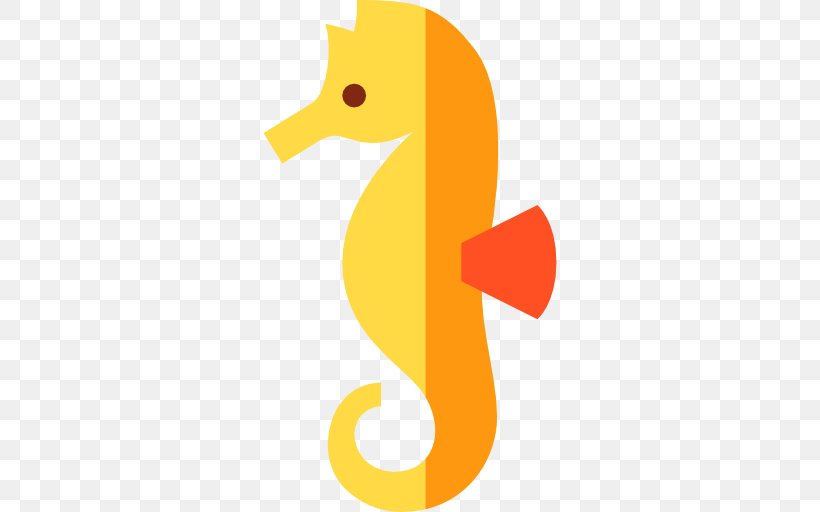 Seahorse Aquatic Animal Symbol Clip Art, PNG, 512x512px, Seahorse, Animal, Aquatic Animal, Beak, Drawing Download Free
