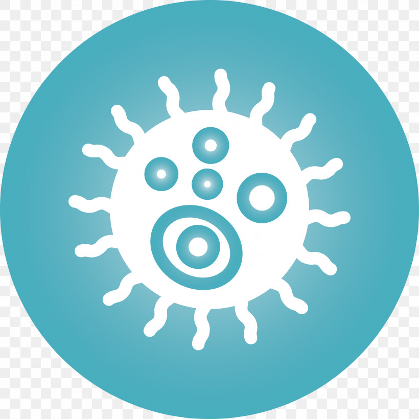 Bacteria Germs Virus, PNG, 3000x3000px, Bacteria, Aqua, Circle, Germs, Plate Download Free
