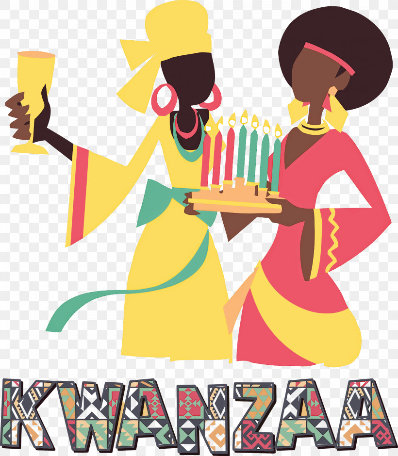 Kwanzaa, PNG, 2615x3000px, Kwanzaa, Cartoon, Christmas Day, Drawing, Kinara Download Free