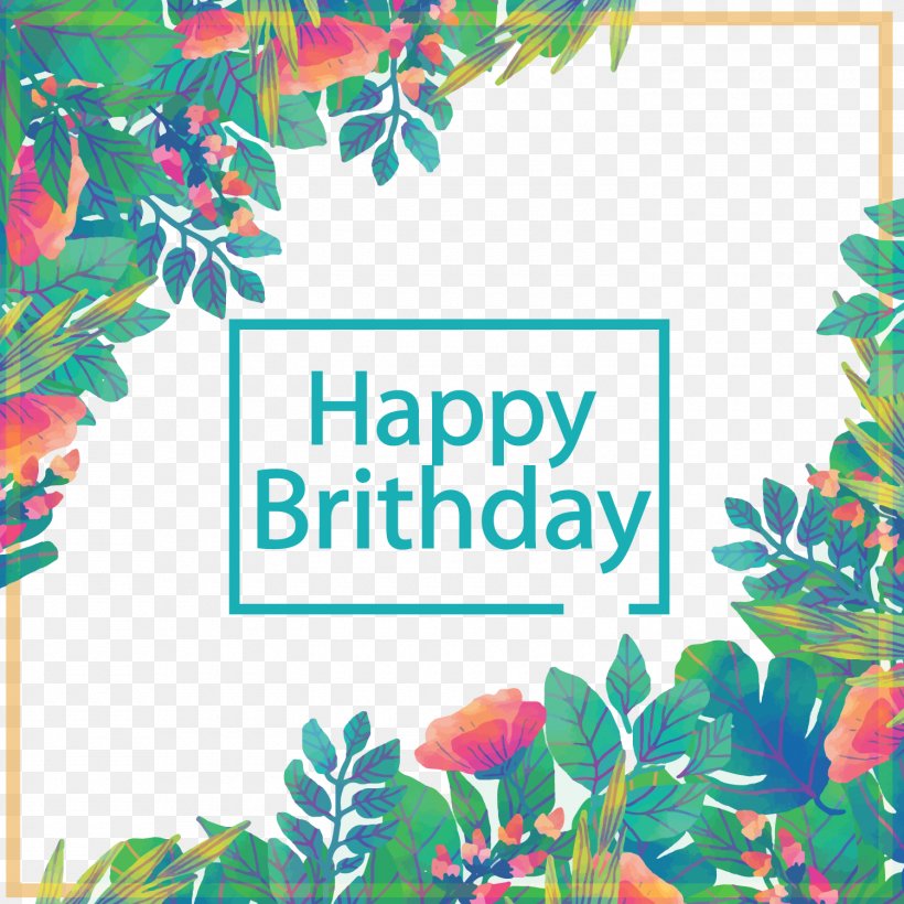 Birthday Greeting Card Euclidean Vector Gift, PNG, 1500x1500px, Wedding Invitation, Anniversary, Area, Art, Birthday Download Free