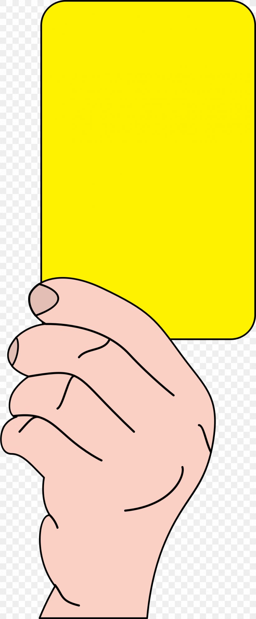 Yellow Card Clip Art, PNG, 919x2217px, Yellow Card, Area, Arm, Face, Facial Expression Download Free
