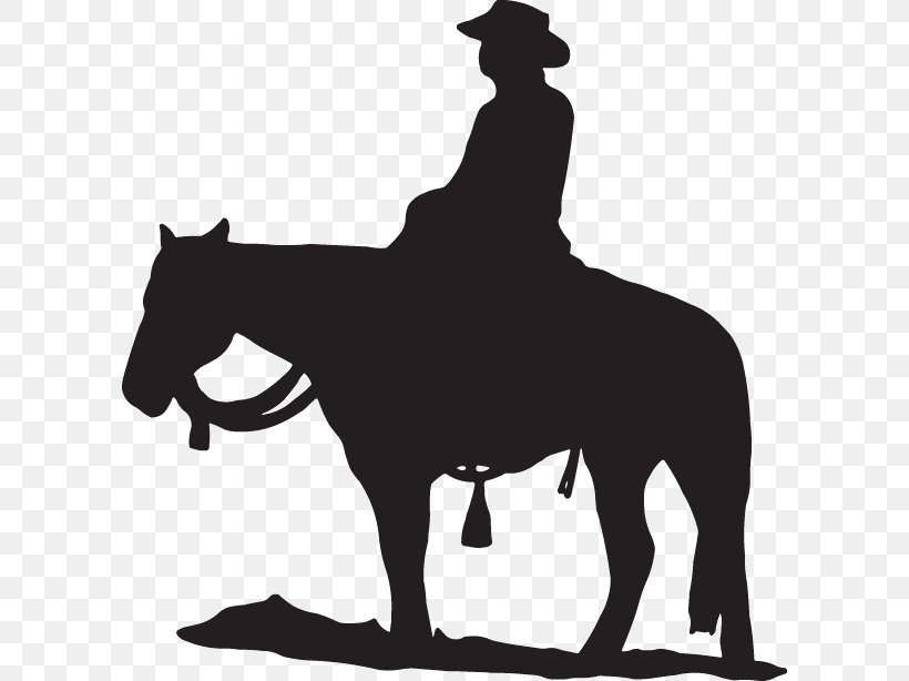 Horse Equestrian Cowboy Silhouette Clip Art, PNG, 600x614px, Horse, Barrel Racing, Black And White, Bridle, Bronc Riding Download Free