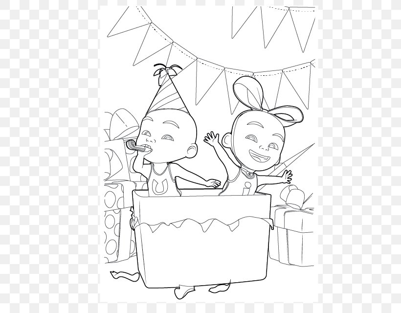 Coloring Book Line Art Drawing Cartoon Illustration, PNG, 640x640px, Coloring Book, Area, Art, Artwork, Black Download Free