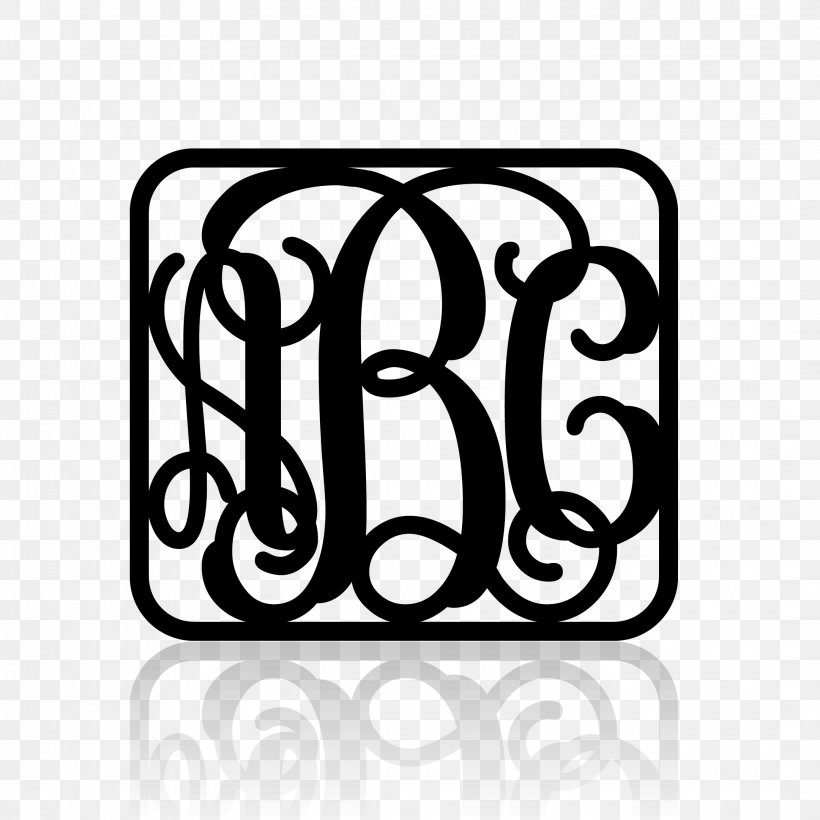 Key Chains Monogram Necklace Personalization, PNG, 2160x2160px, Chain, Area, Black And White, Brand, Charms Pendants Download Free