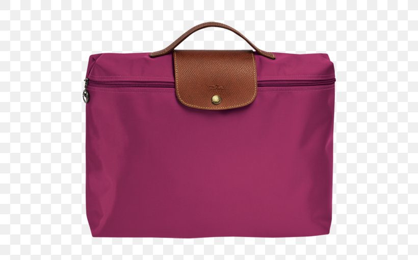 Longchamp Briefcase Pliage Handbag, PNG, 510x510px, Longchamp, Bag, Baggage, Briefcase, Business Bag Download Free