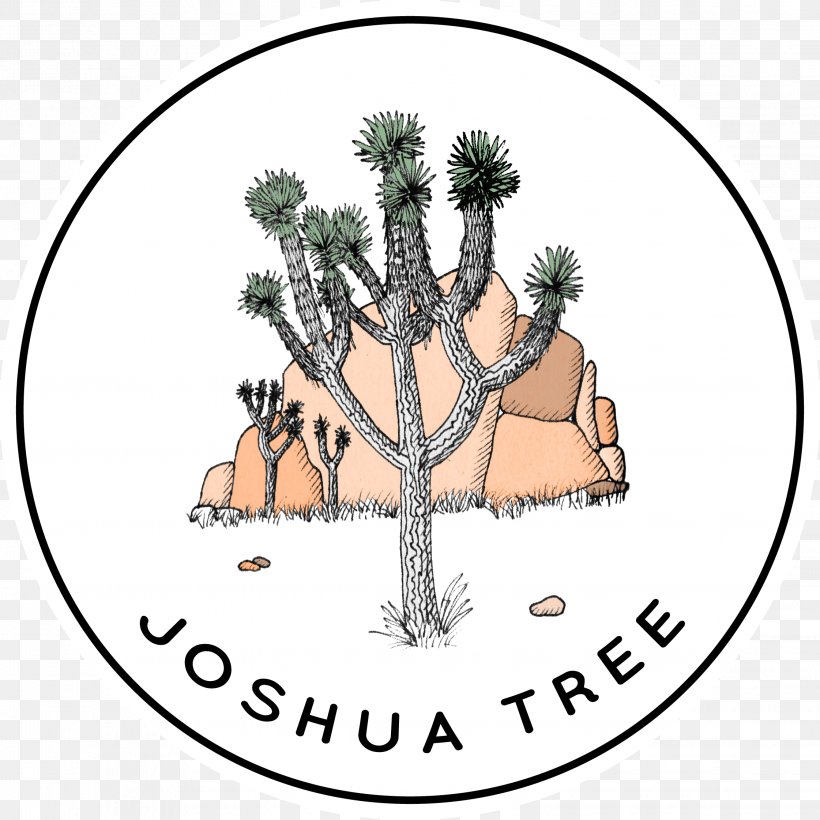Joshua Tree National Park Drawing Line Art, PNG, 2242x2242px, Joshua Tree National Park, Area, Art, Branch, Christmas Ornament Download Free